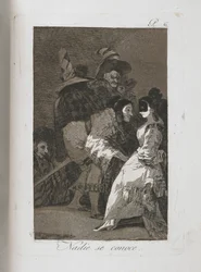 Plaat uit Los Caprichos, 1797-1798